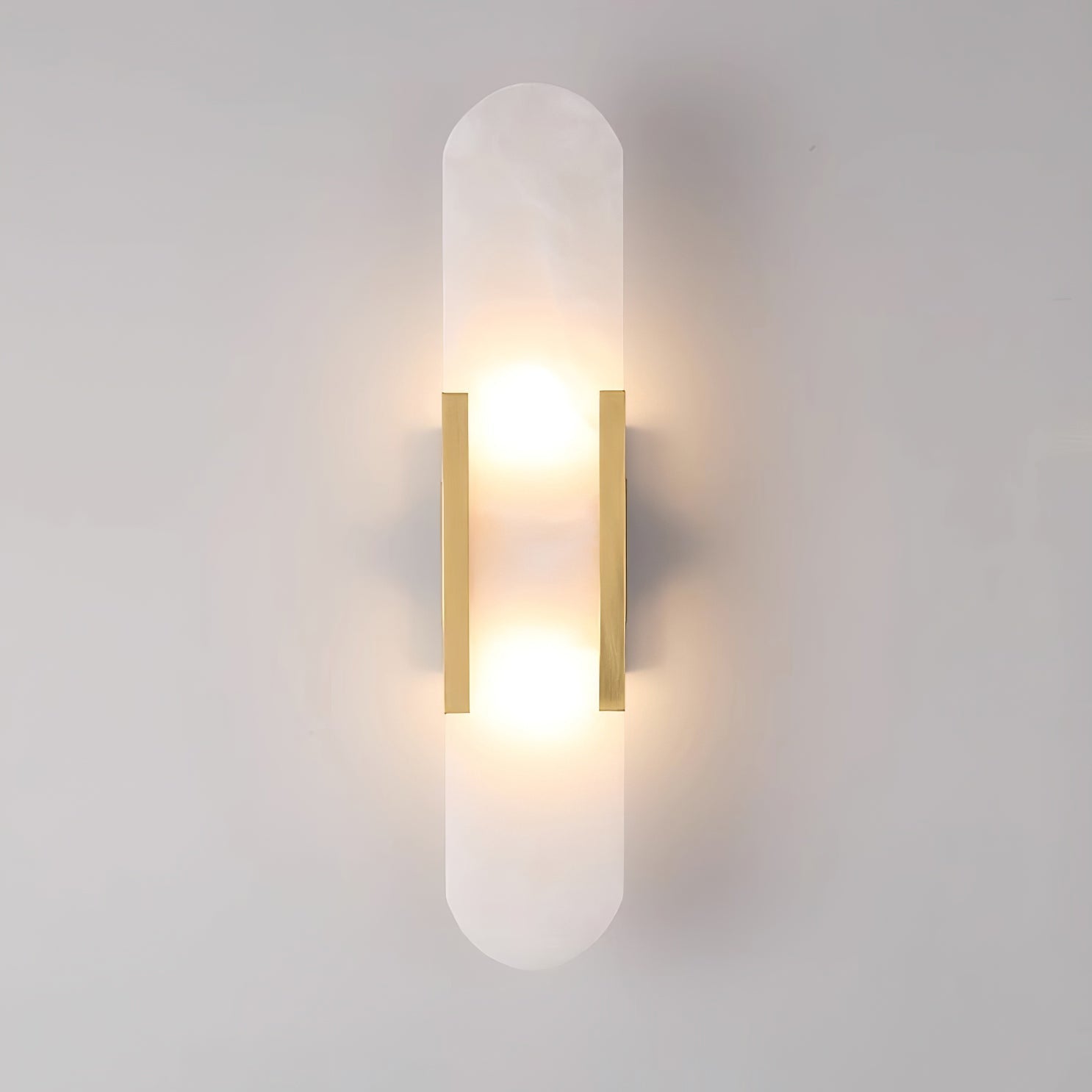 Olraeia Alabaster Dual Wall Lamp - Blowlighting