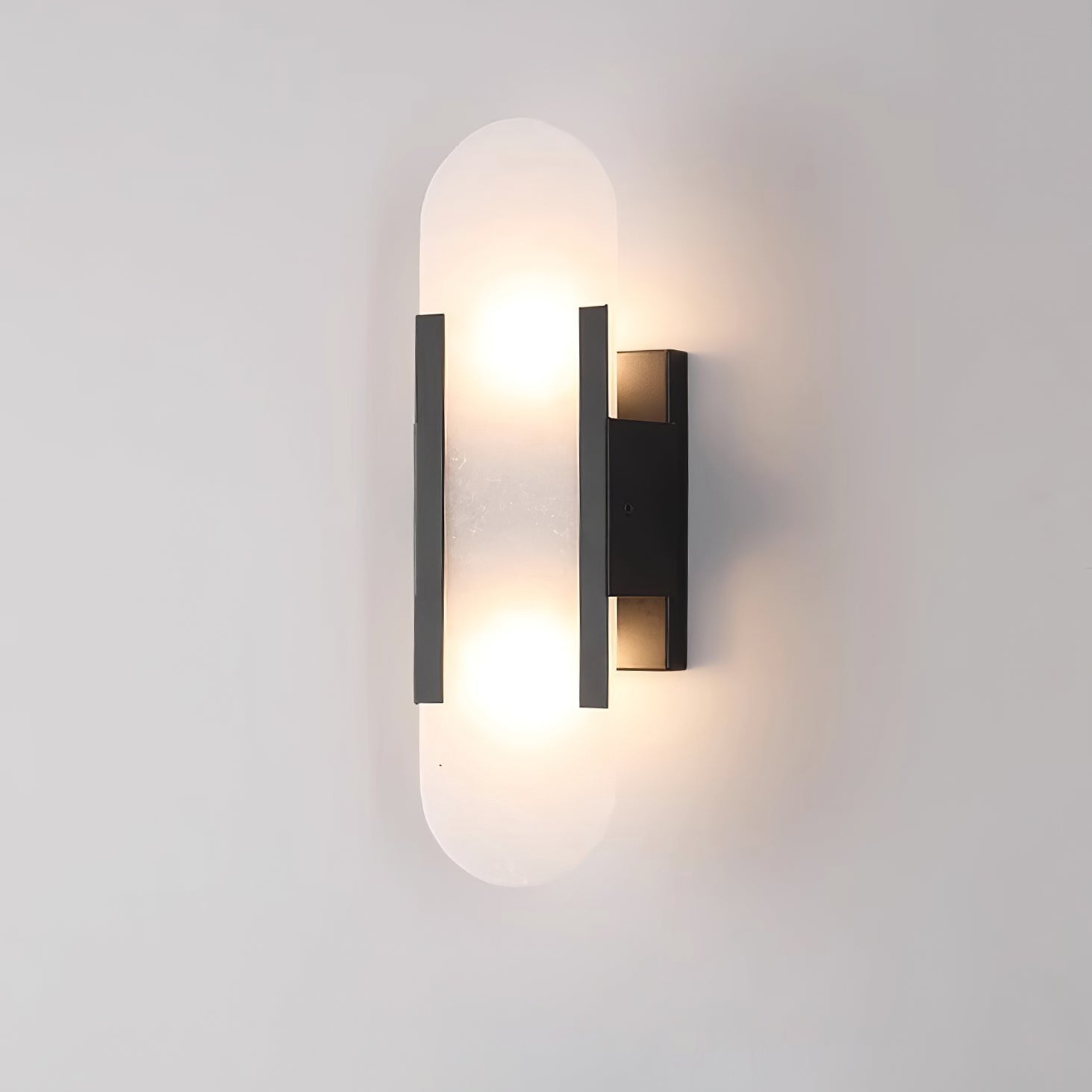 Olraeia Alabaster Dual Wall Lamp - Blowlighting