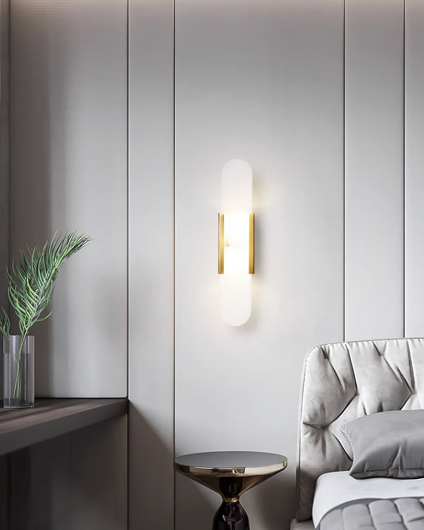 Olraeia Alabaster Dual Wall Lamp - Blowlighting