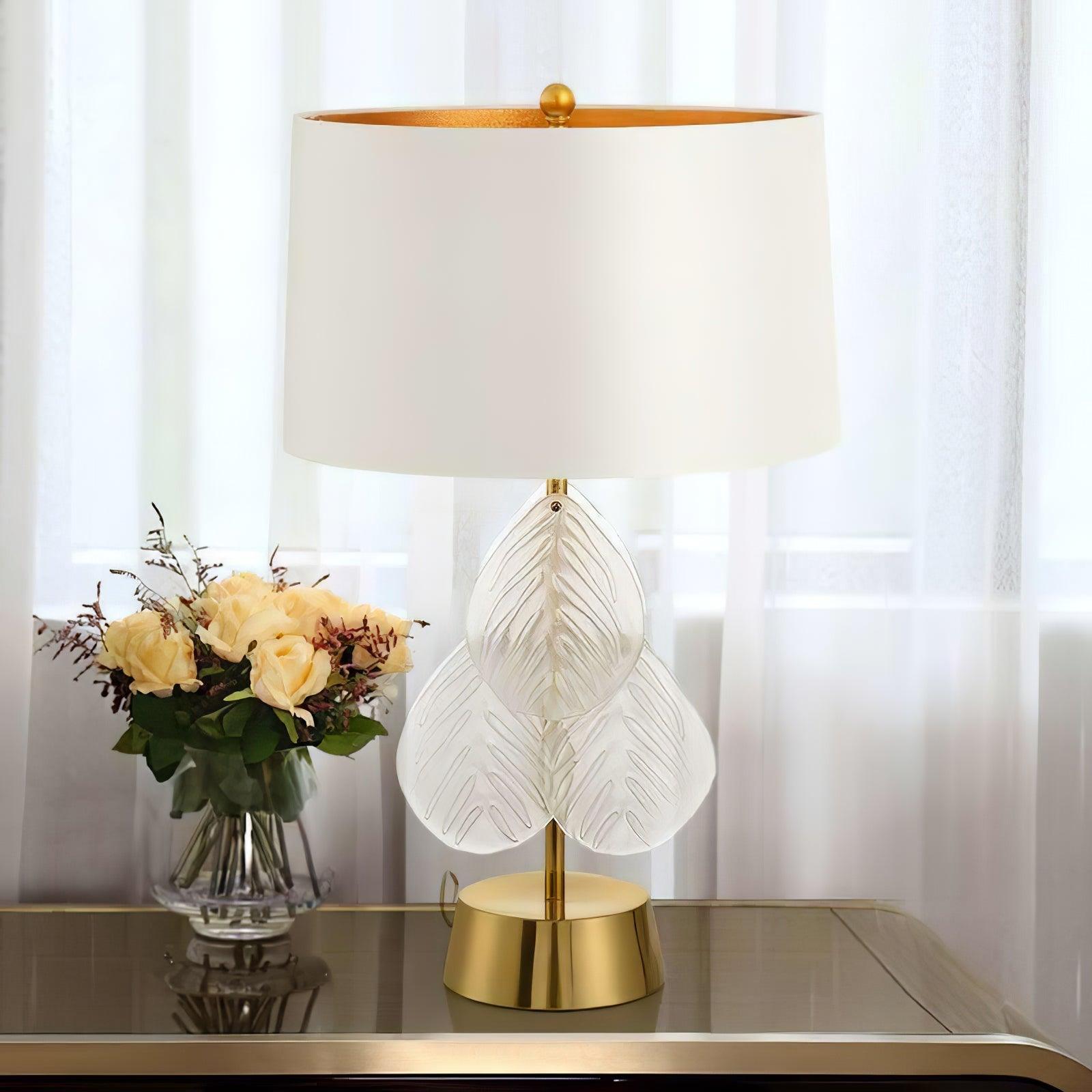 Elara Elegant Glass Table Lamp - Blowlighting