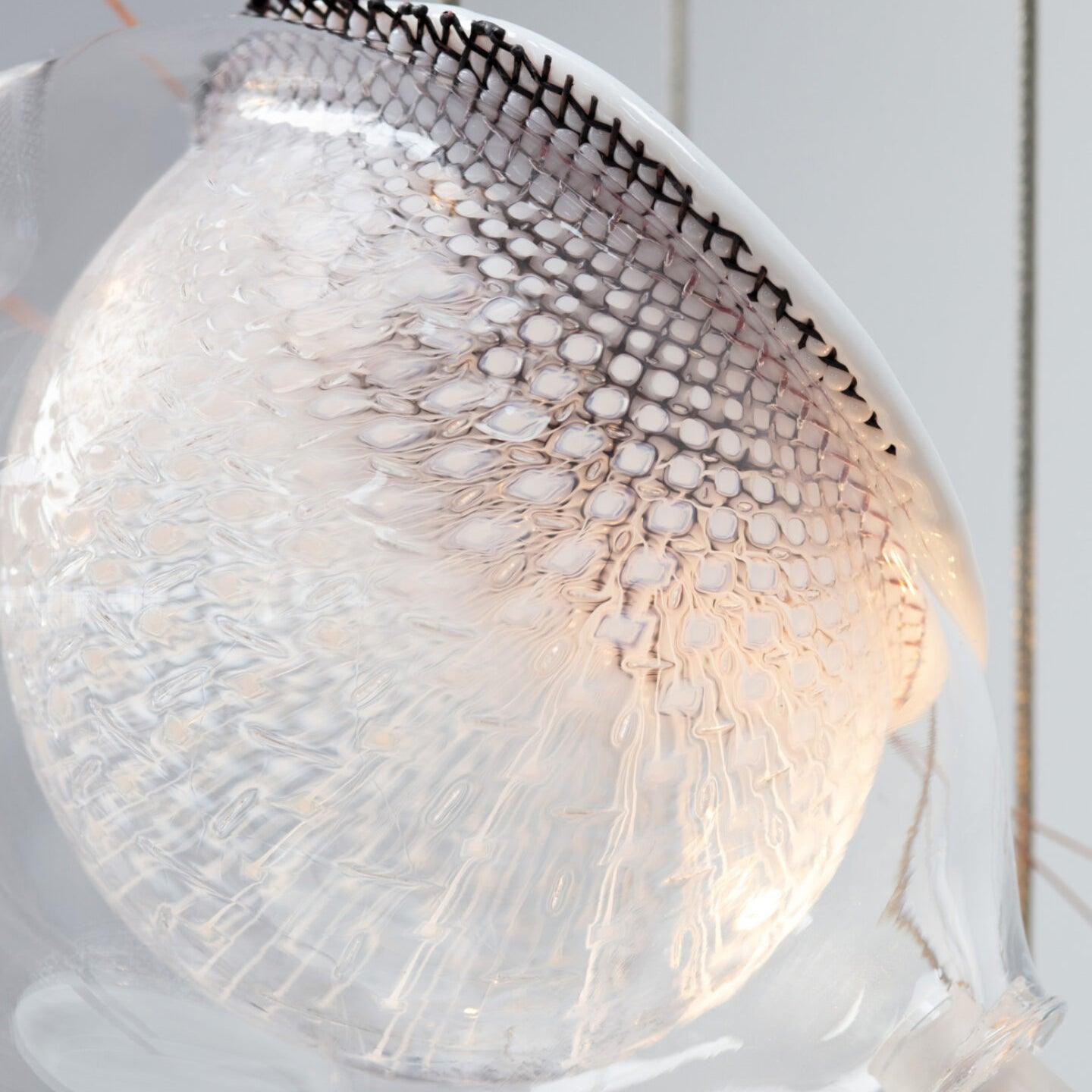 Mesh Glass Pendant Light - Blowlighting