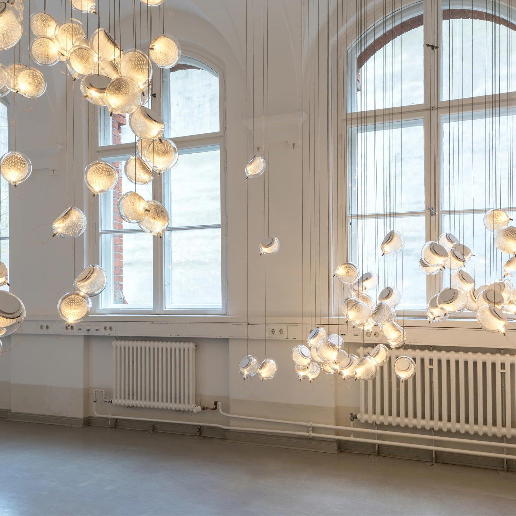 Mesh Glass Pendant Light - Blowlighting