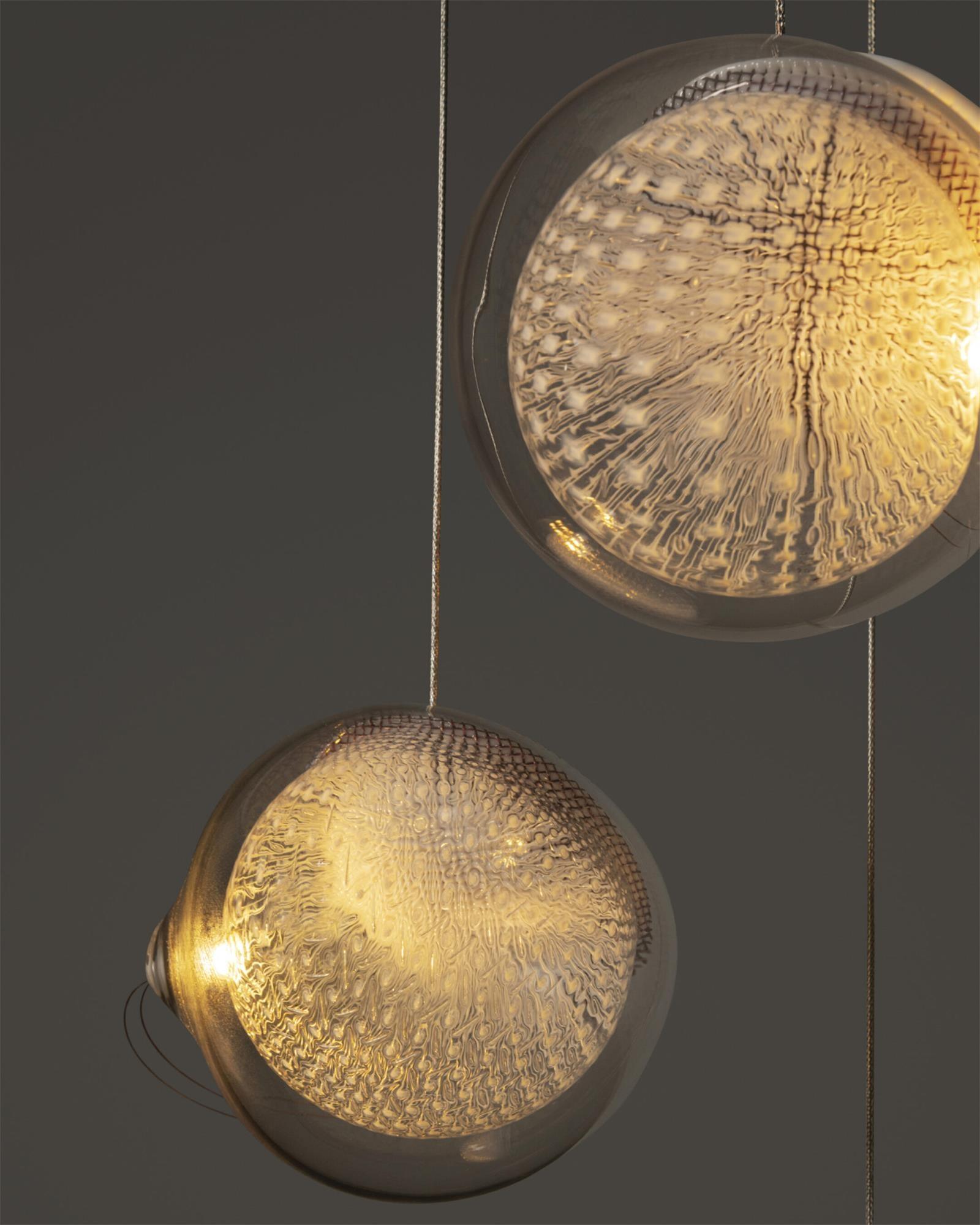 Mesh Glass Pendant Light - Blowlighting