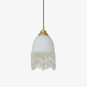 Mesh Tassel Glass Pendant Light - Blowlighting