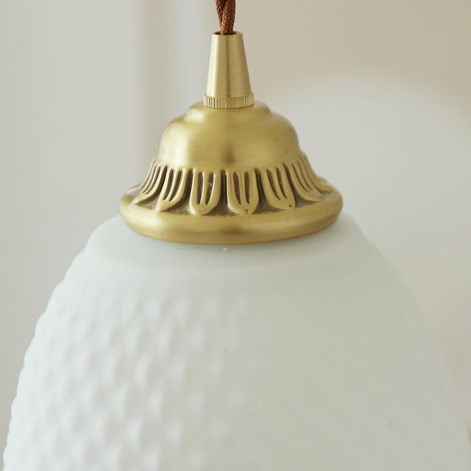 Mesh Tassel Glass Pendant Light - Blowlighting