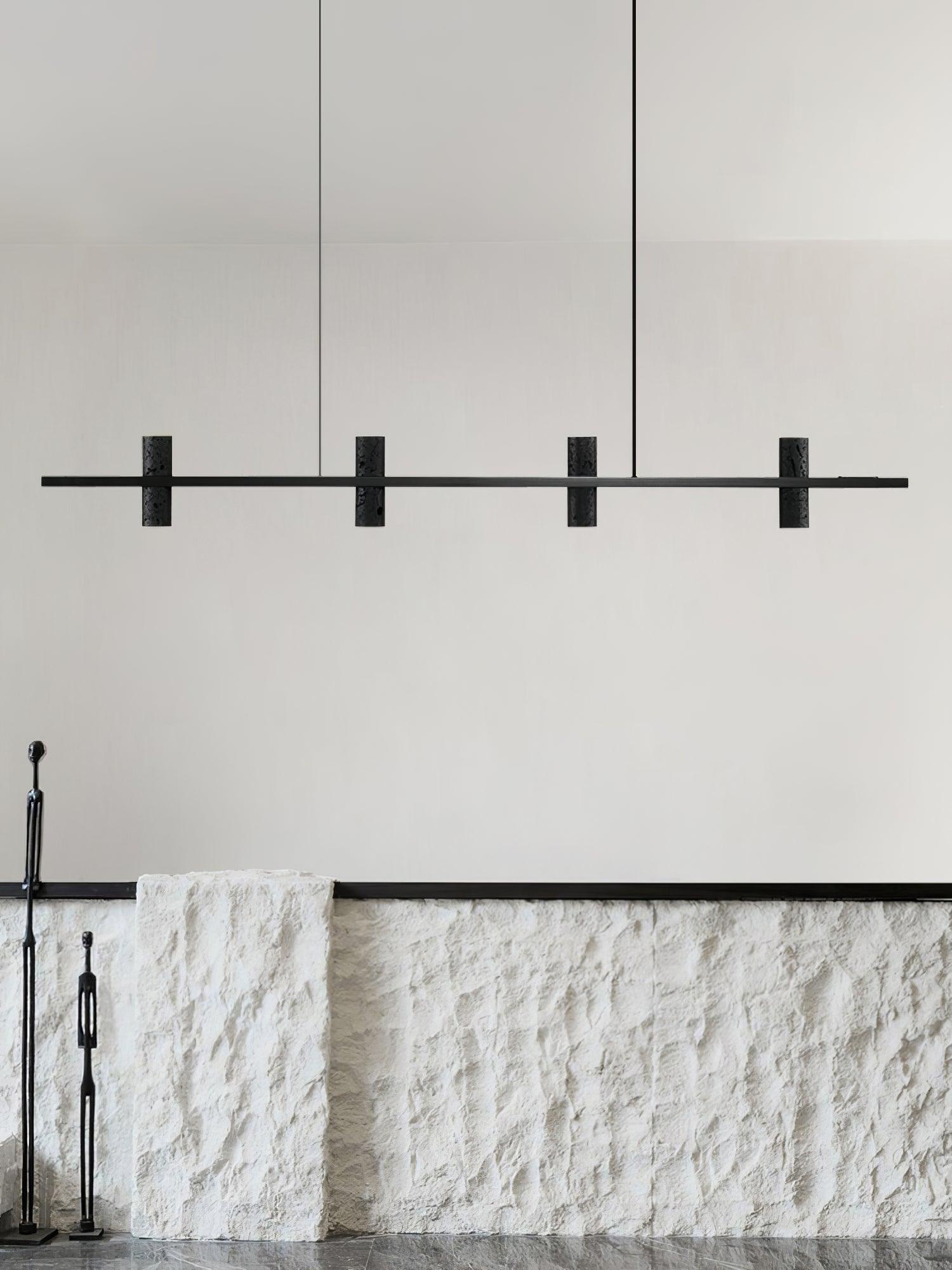 Aurora Pendant Lamp Parallel Stone Minimalist - Blowlighting