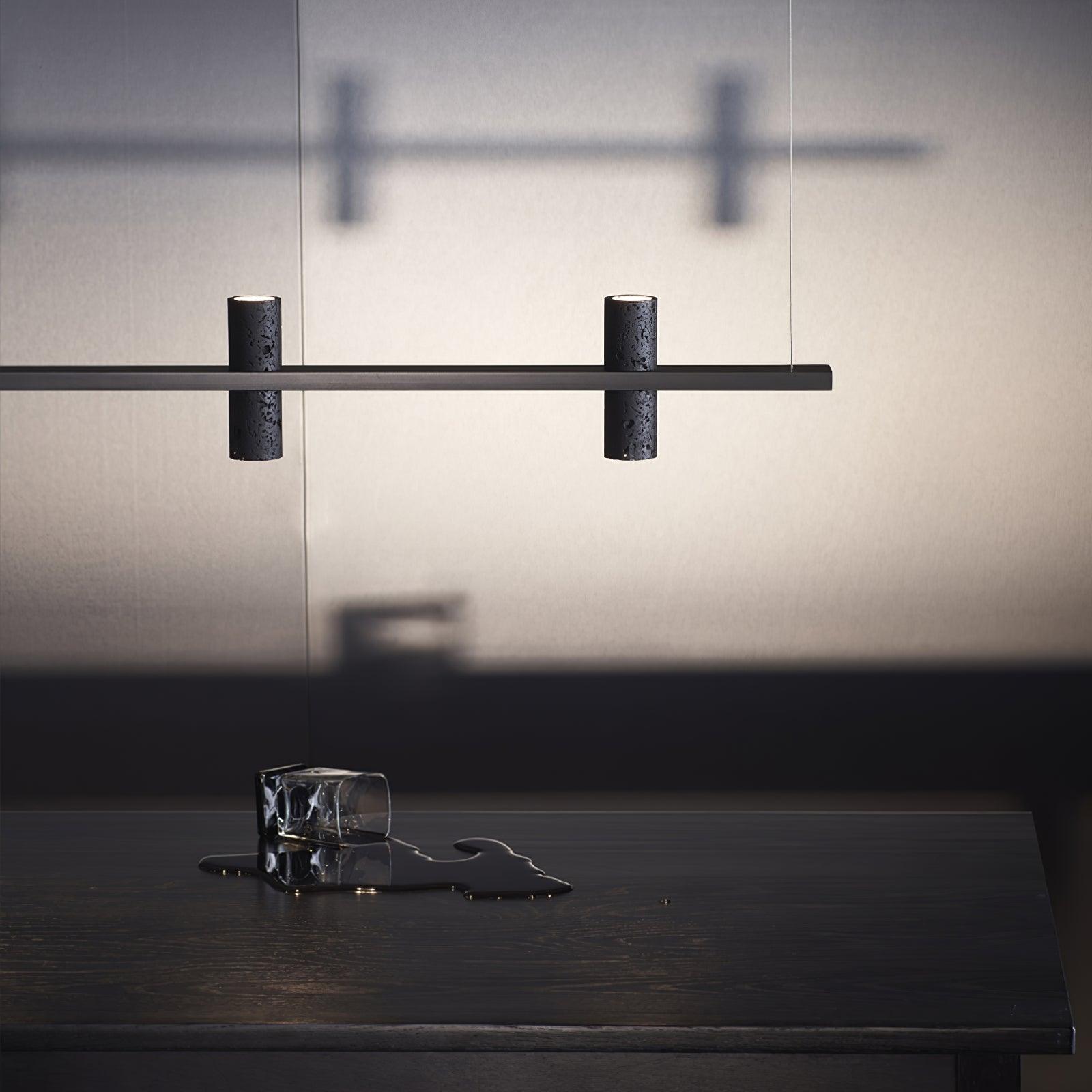 Aurora Pendant Lamp Parallel Stone Minimalist - Blowlighting