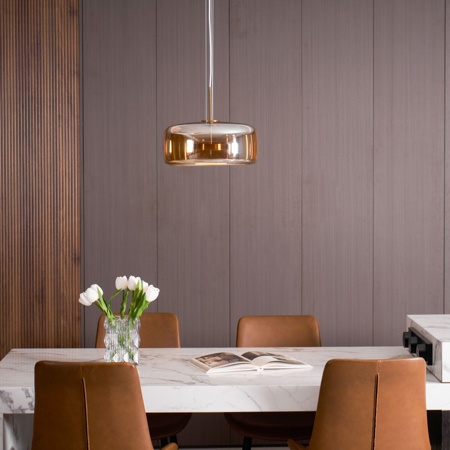 Metro Sphere Glass Pendant Lamp - Blowlighting