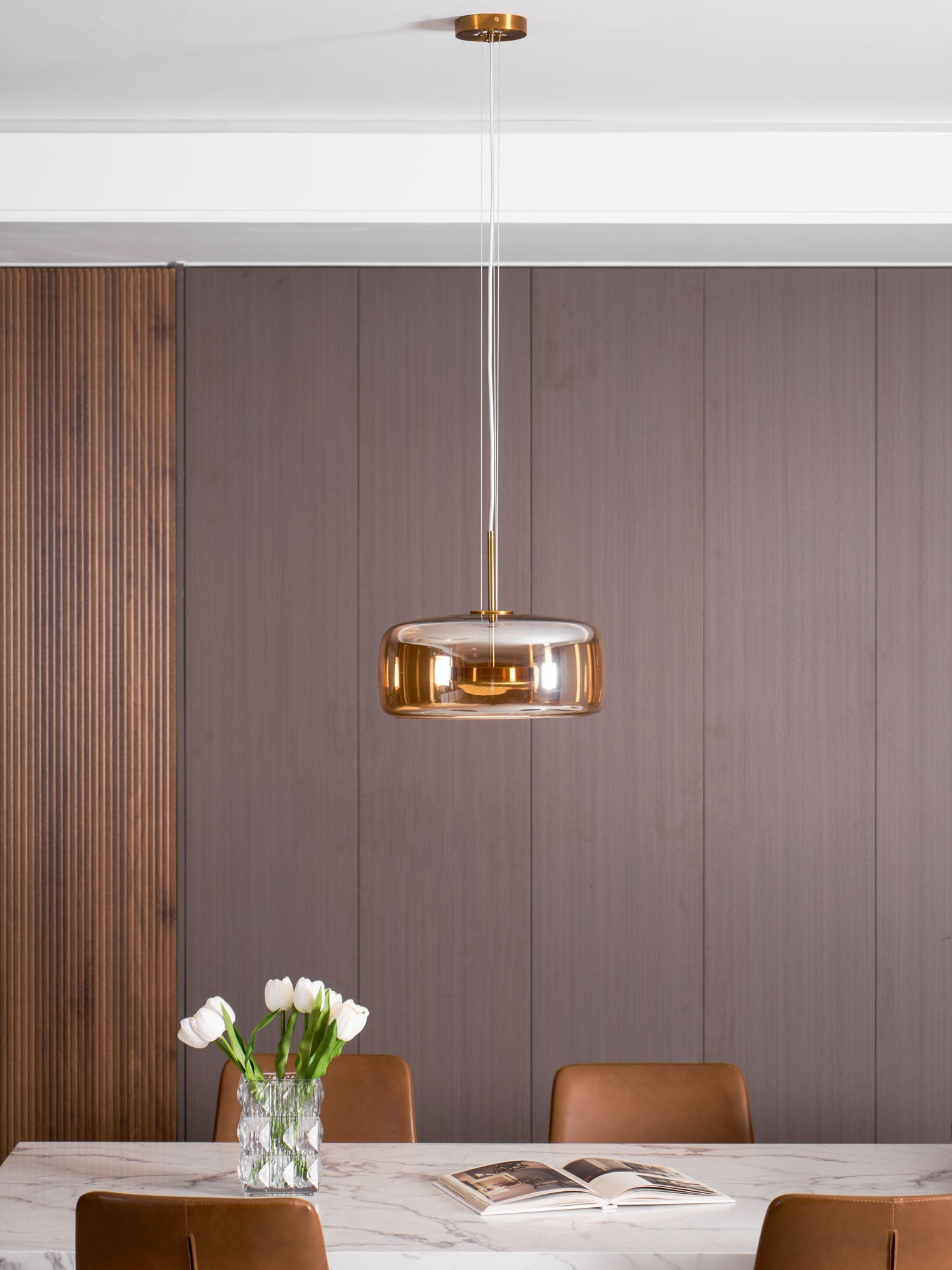 Metro Sphere Glass Pendant Lamp - Blowlighting