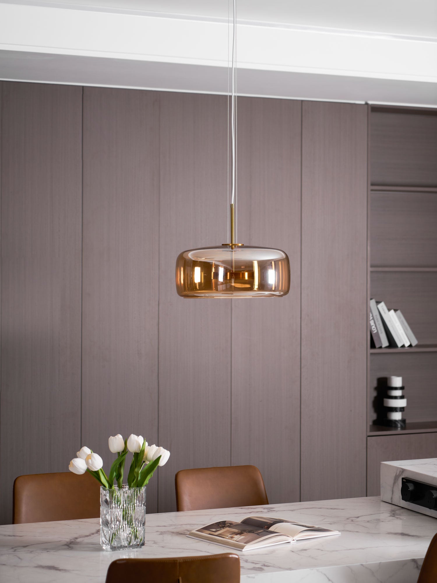 Metro Sphere Glass Pendant Lamp - Blowlighting