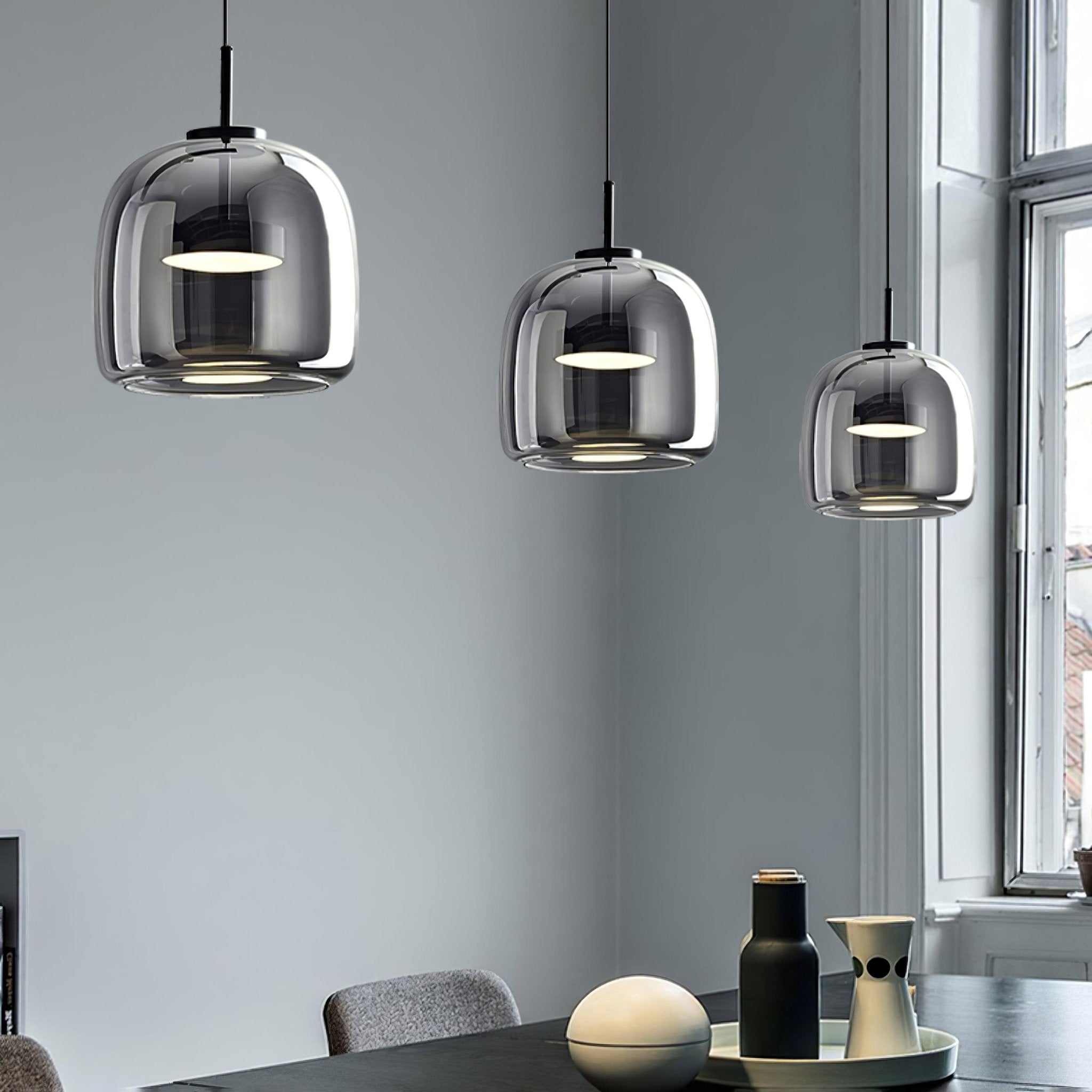 Metro Sphere Glass Pendant Lamp - Blowlighting