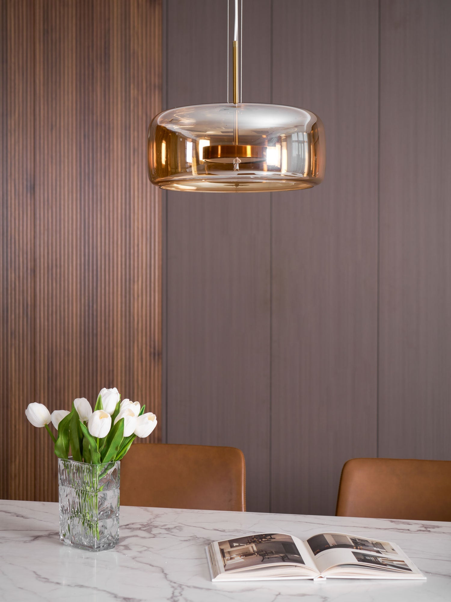 Metro Sphere Glass Pendant Lamp - Blowlighting