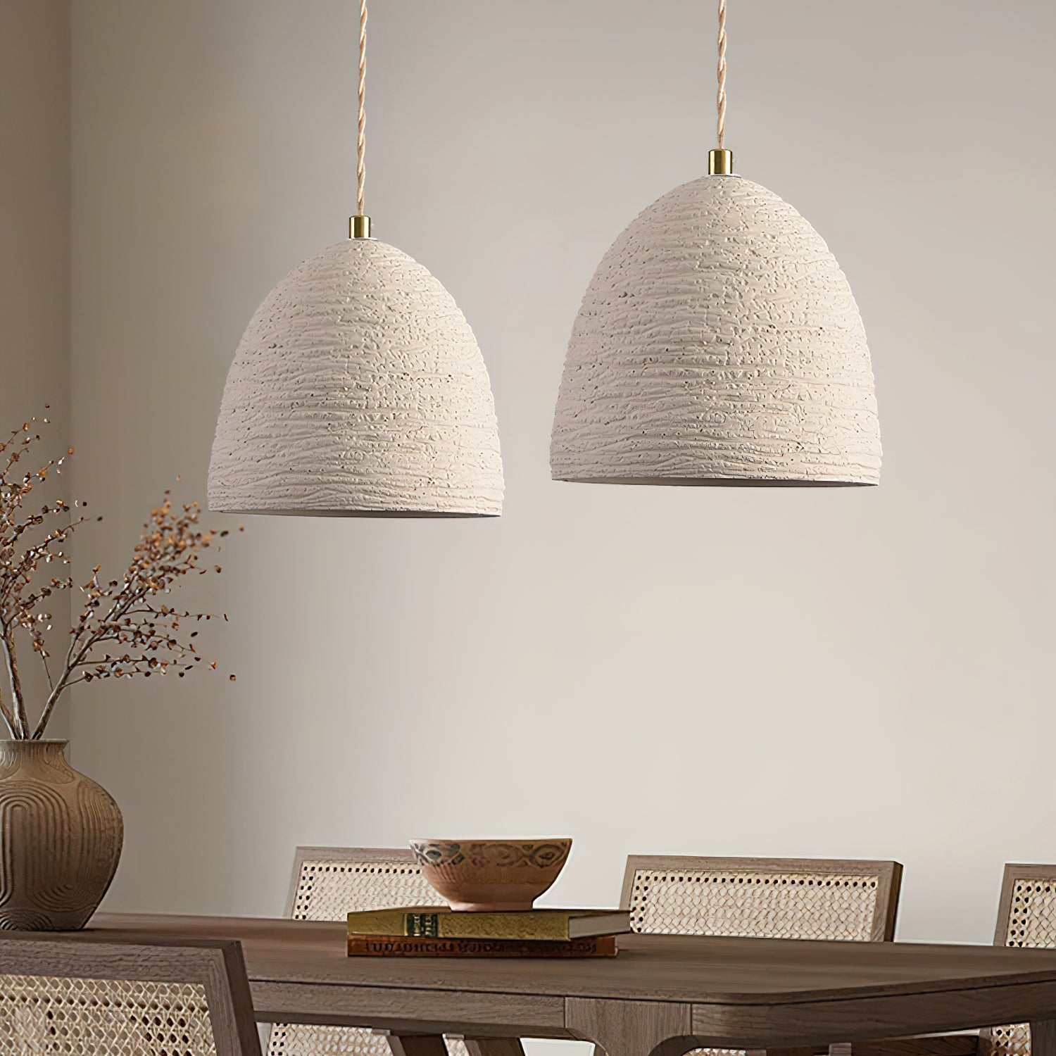 Microcement Pendant Lamp - Blowlighting