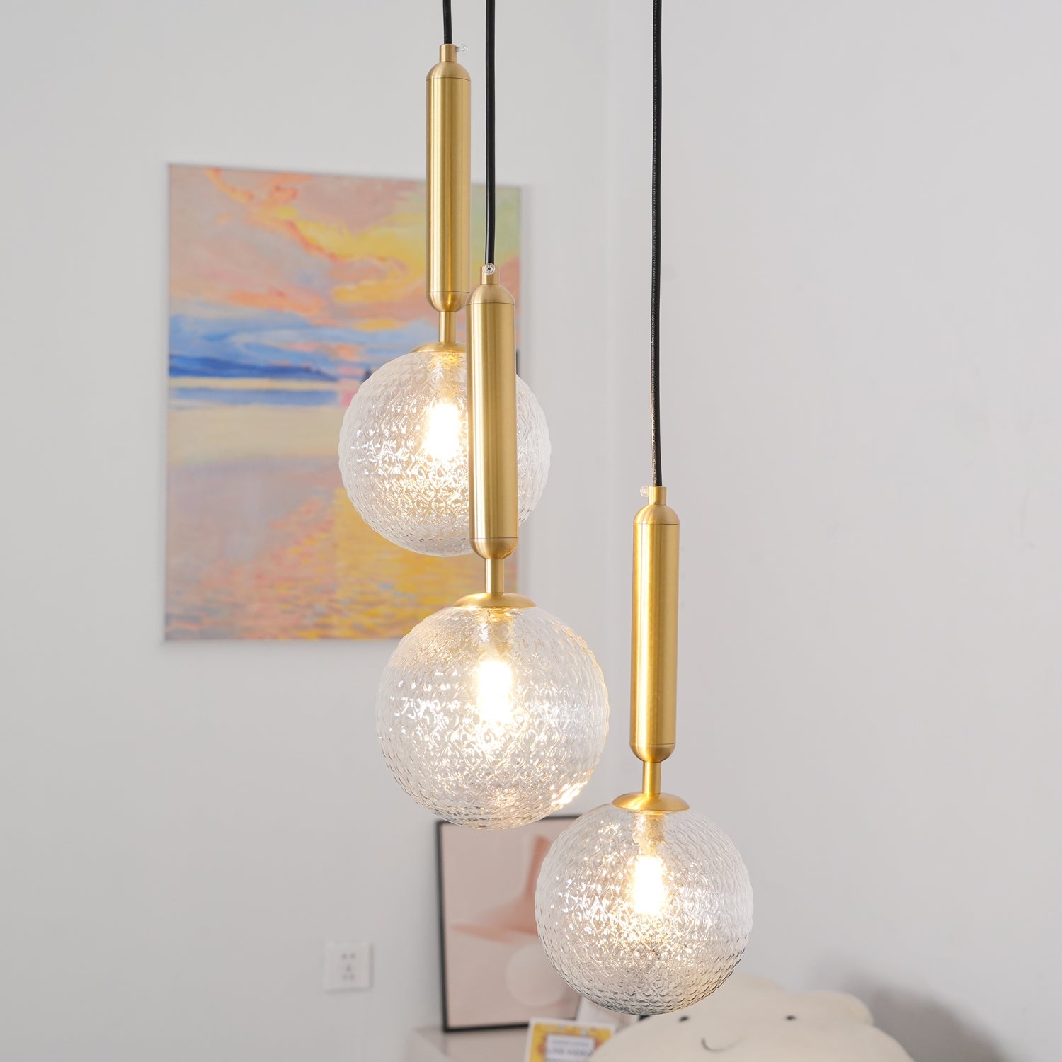 Miira Brass Pendant Light - Blowlighting