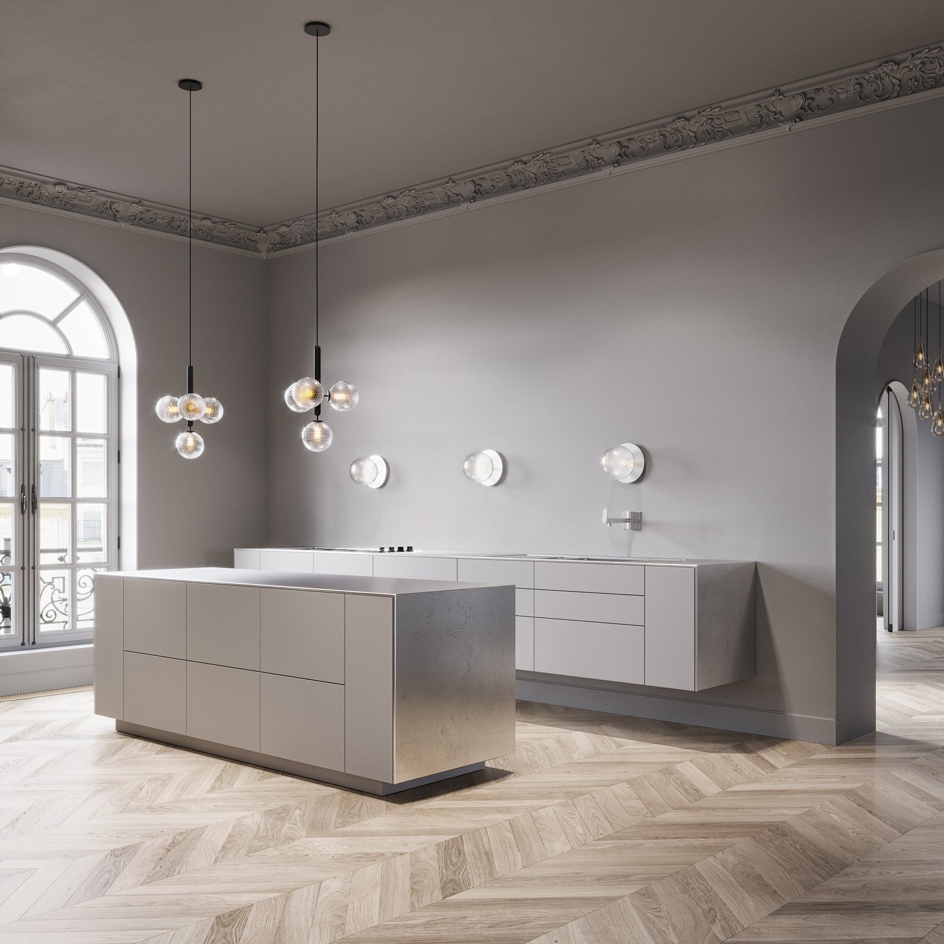 Miira Brass Pendant Light - Blowlighting