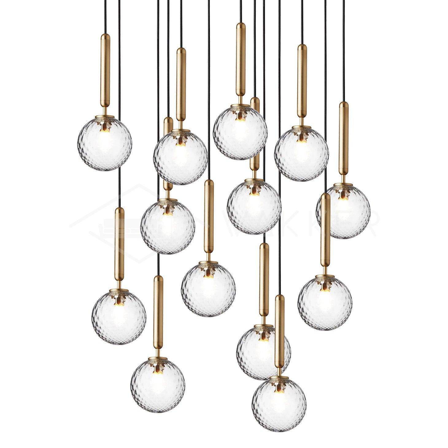 Miira Brass Pendant Light - Blowlighting