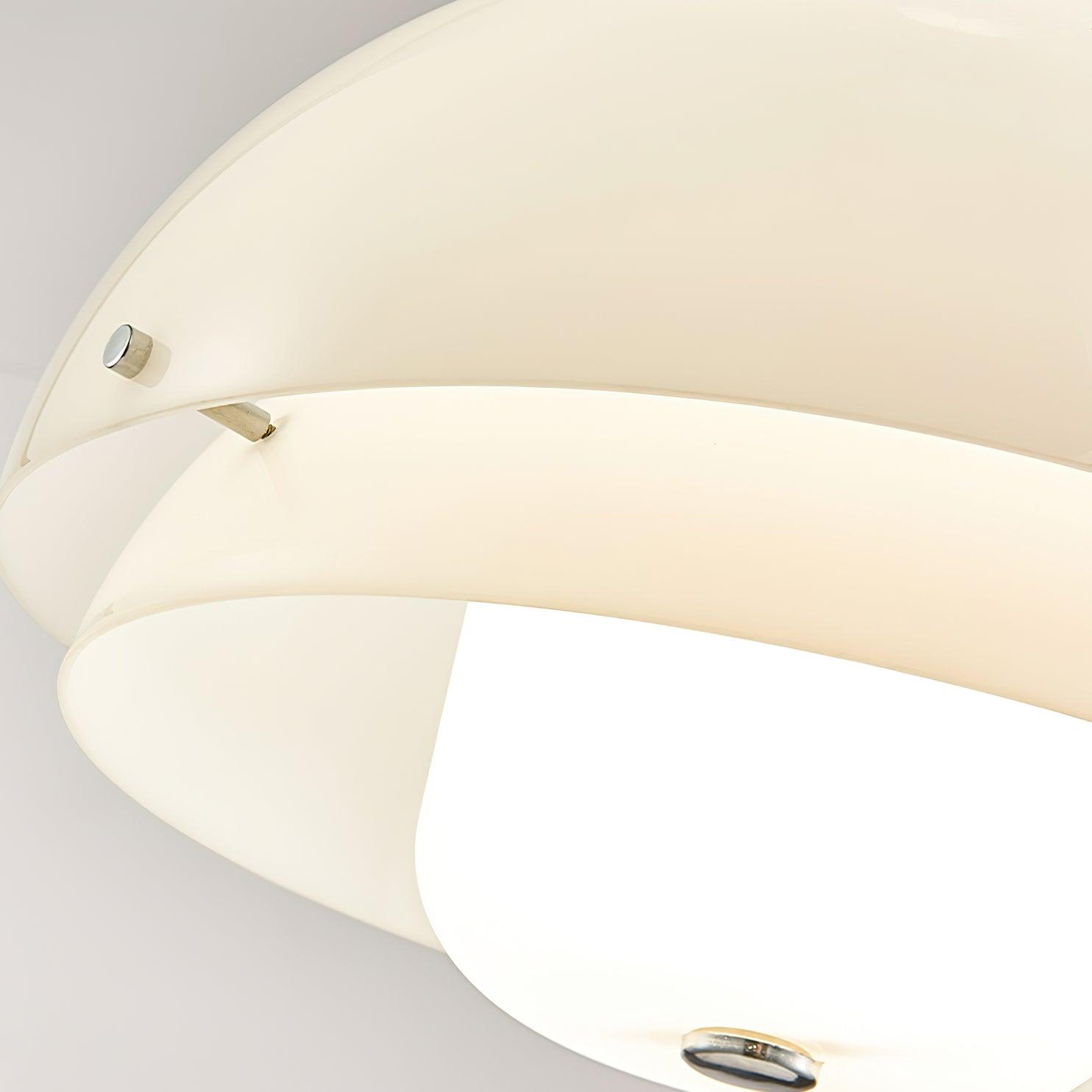 Milk White Layer Pendant Lamp - Blowlighting