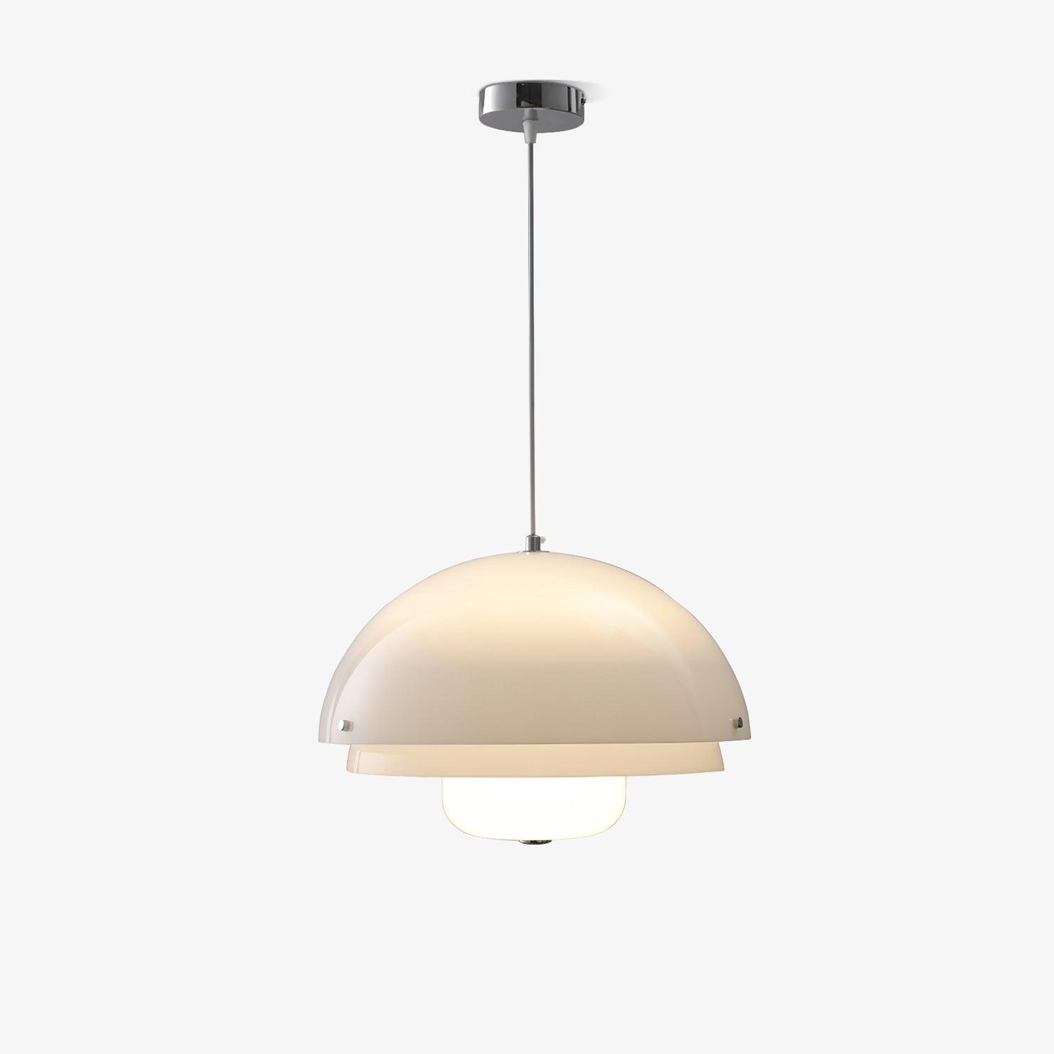 Milk White Layer Pendant Lamp - Blowlighting