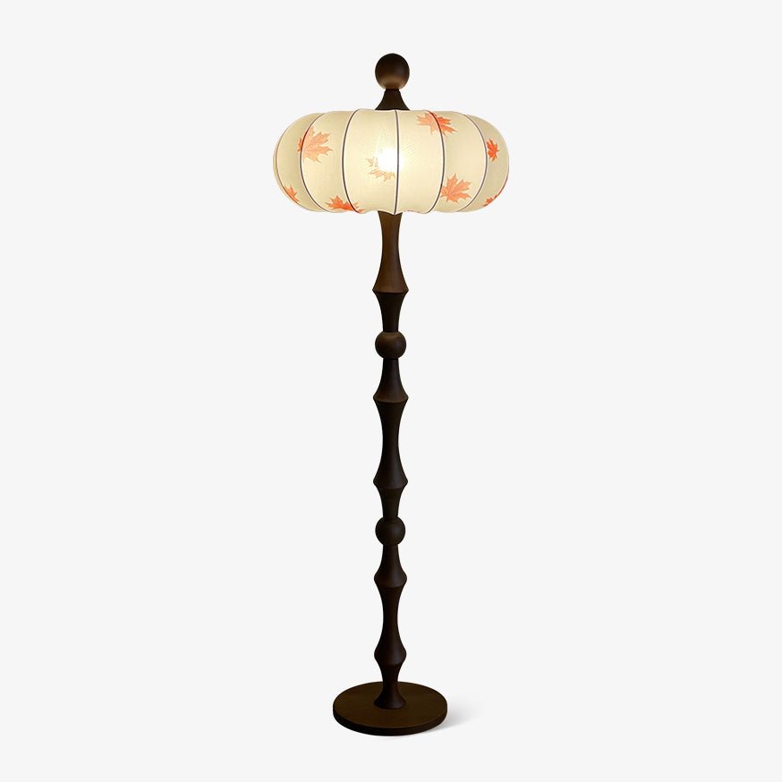 Milo Walnut Floor Lamp - Blowlighting