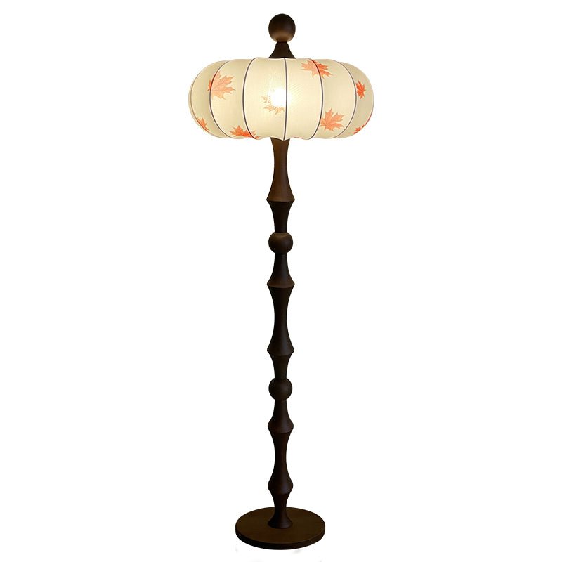 Milo Walnut Floor Lamp - Blowlighting