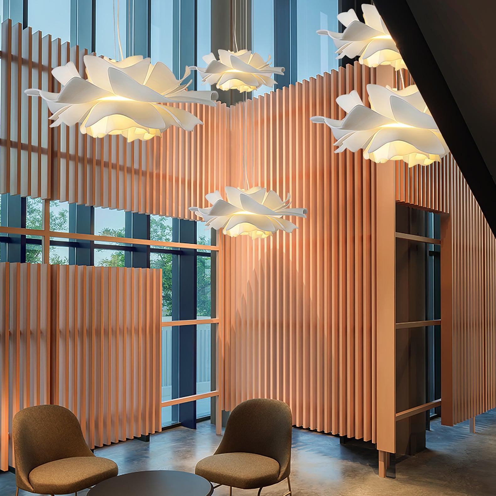 Lotus Flower Pendant Lamp - Blowlighting