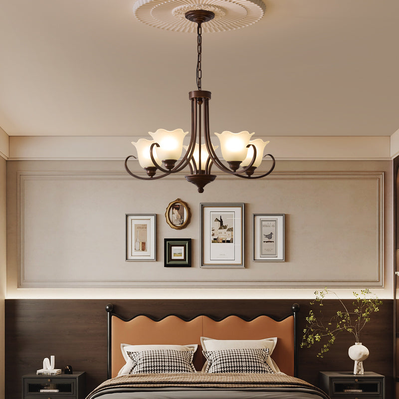 Mireille Floral Chandelier - Blowlighting