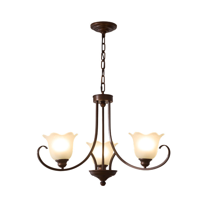 Mireille Floral Chandelier - Blowlighting