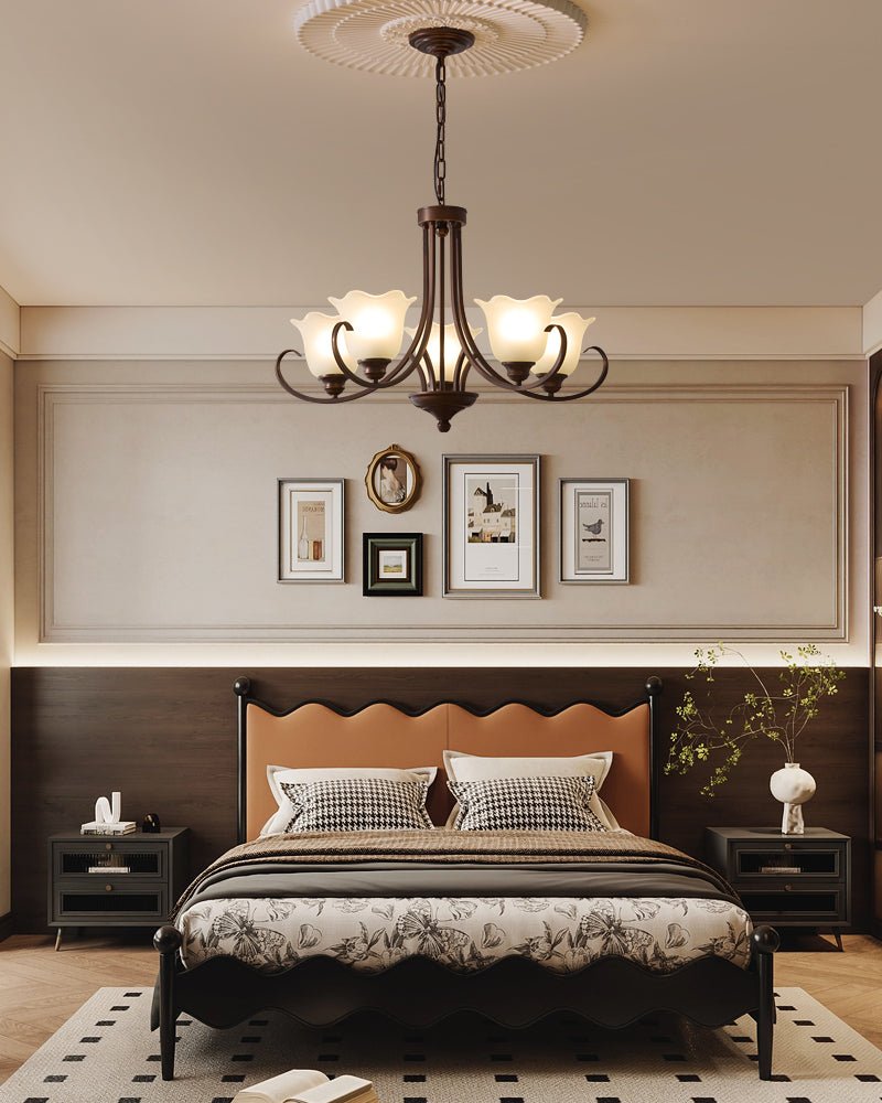 Mireille Floral Chandelier - Blowlighting