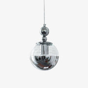 Zanorir Modern Minimalist Art Mirrorball Glass Metal Pendant Light - Blowlighting