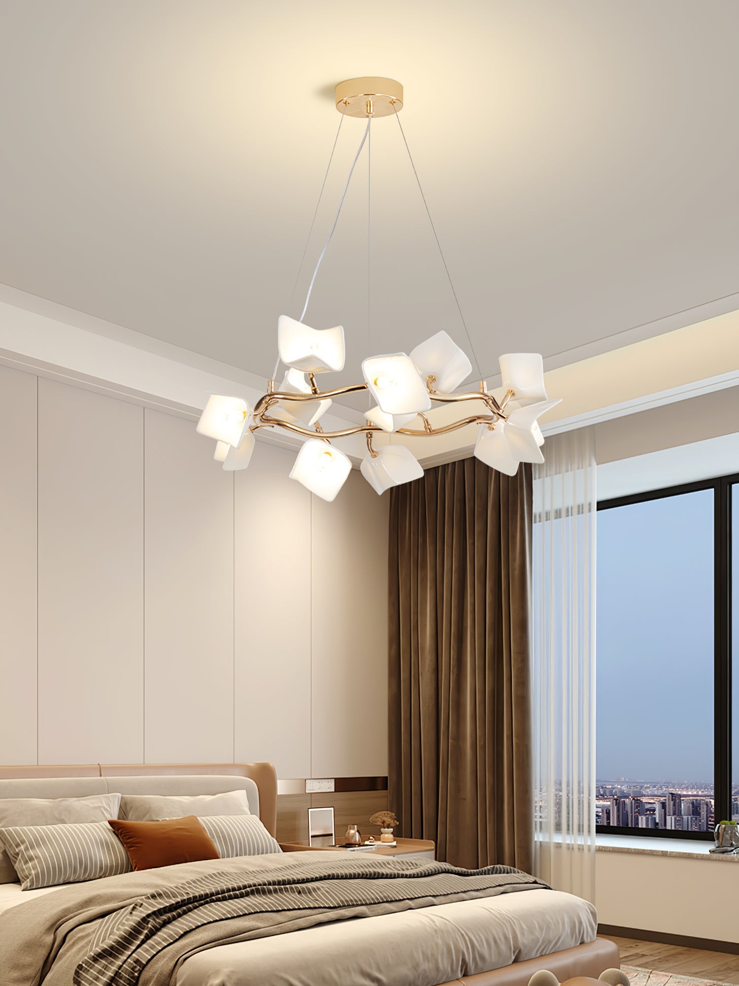 Mistral Flora Chandelier - Blowlighting