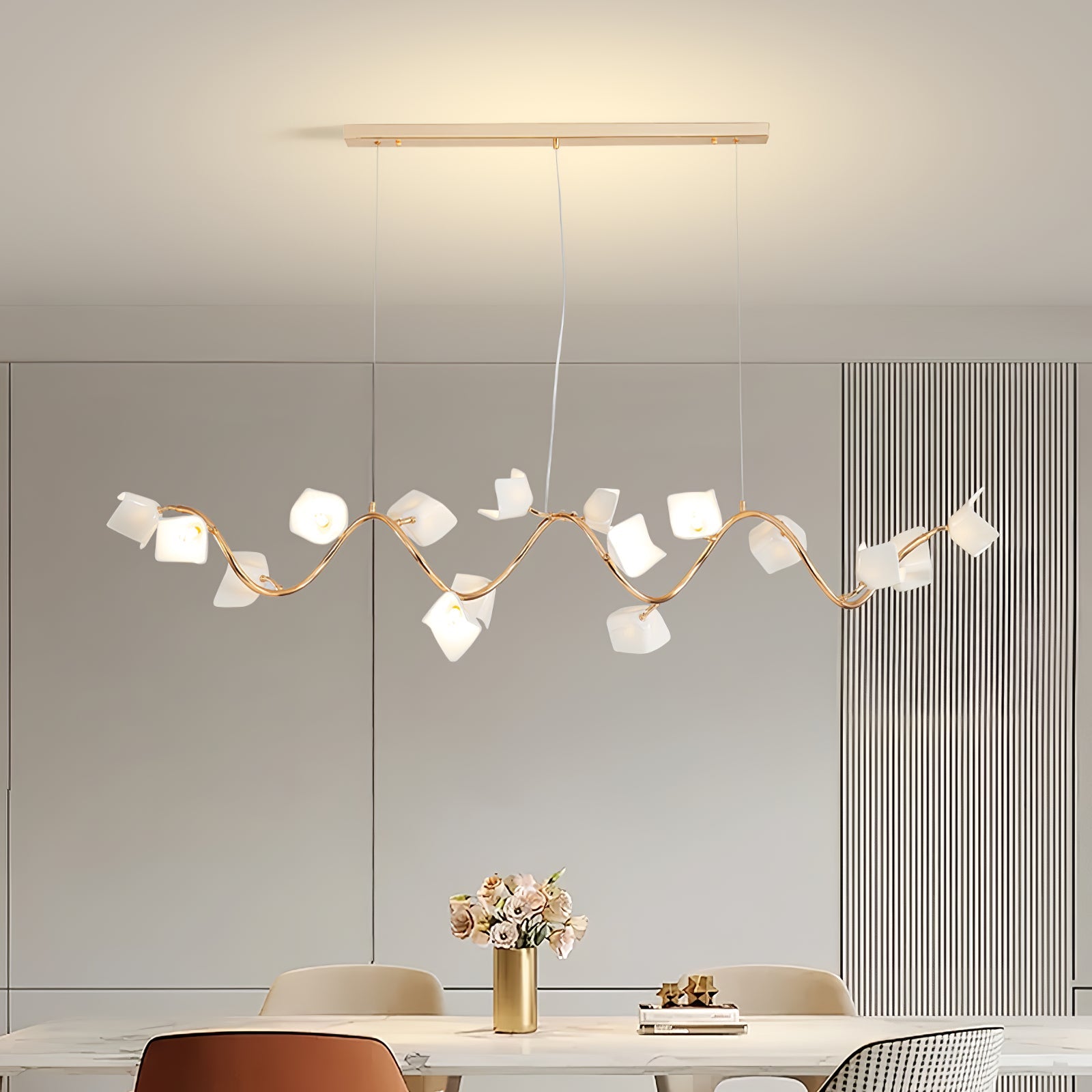 Mistral Flora Chandelier - Blowlighting