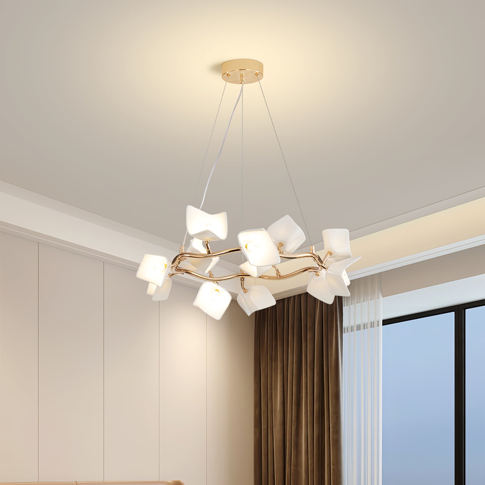Mistral Flora Chandelier - Blowlighting