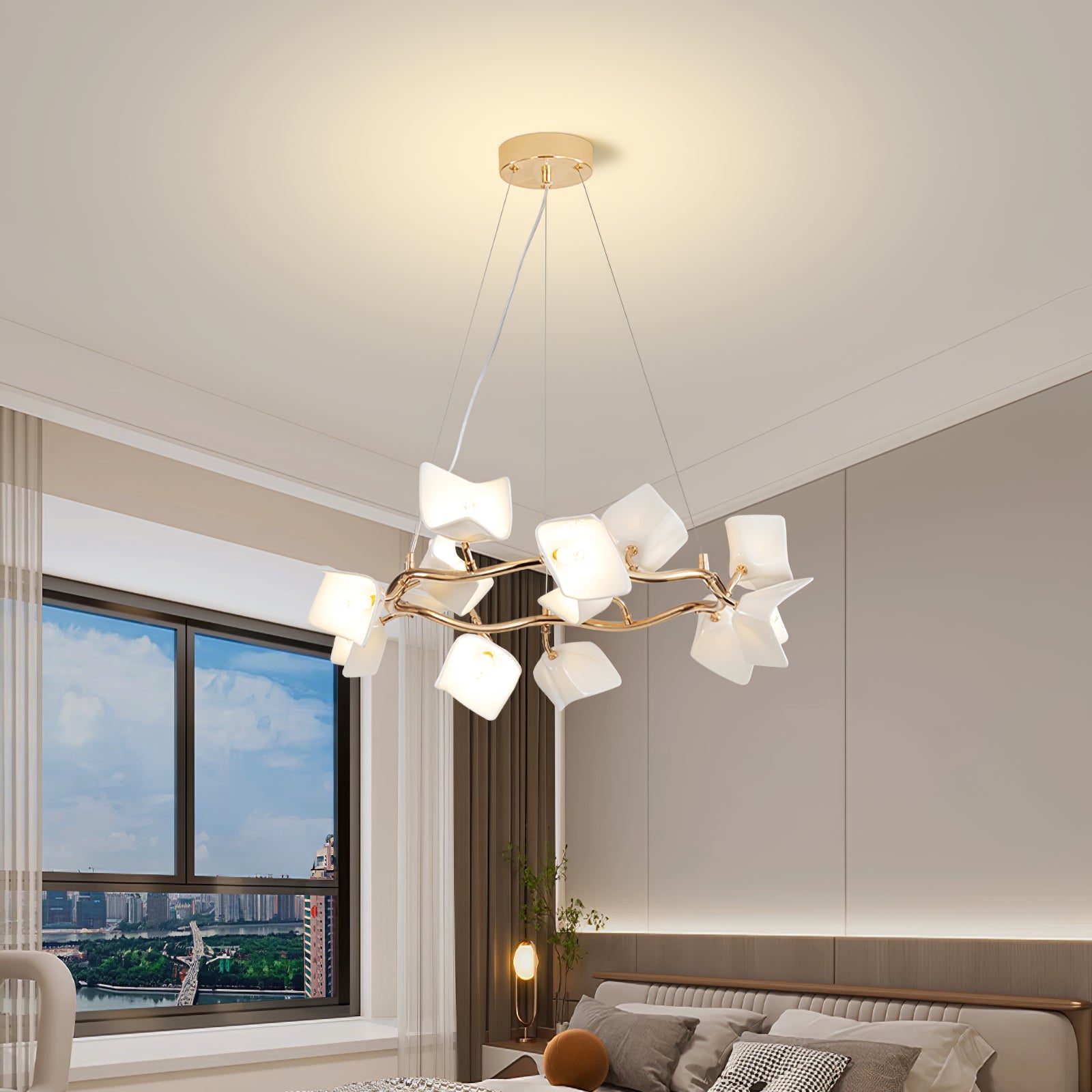 Mistral Flora Chandelier - Blowlighting