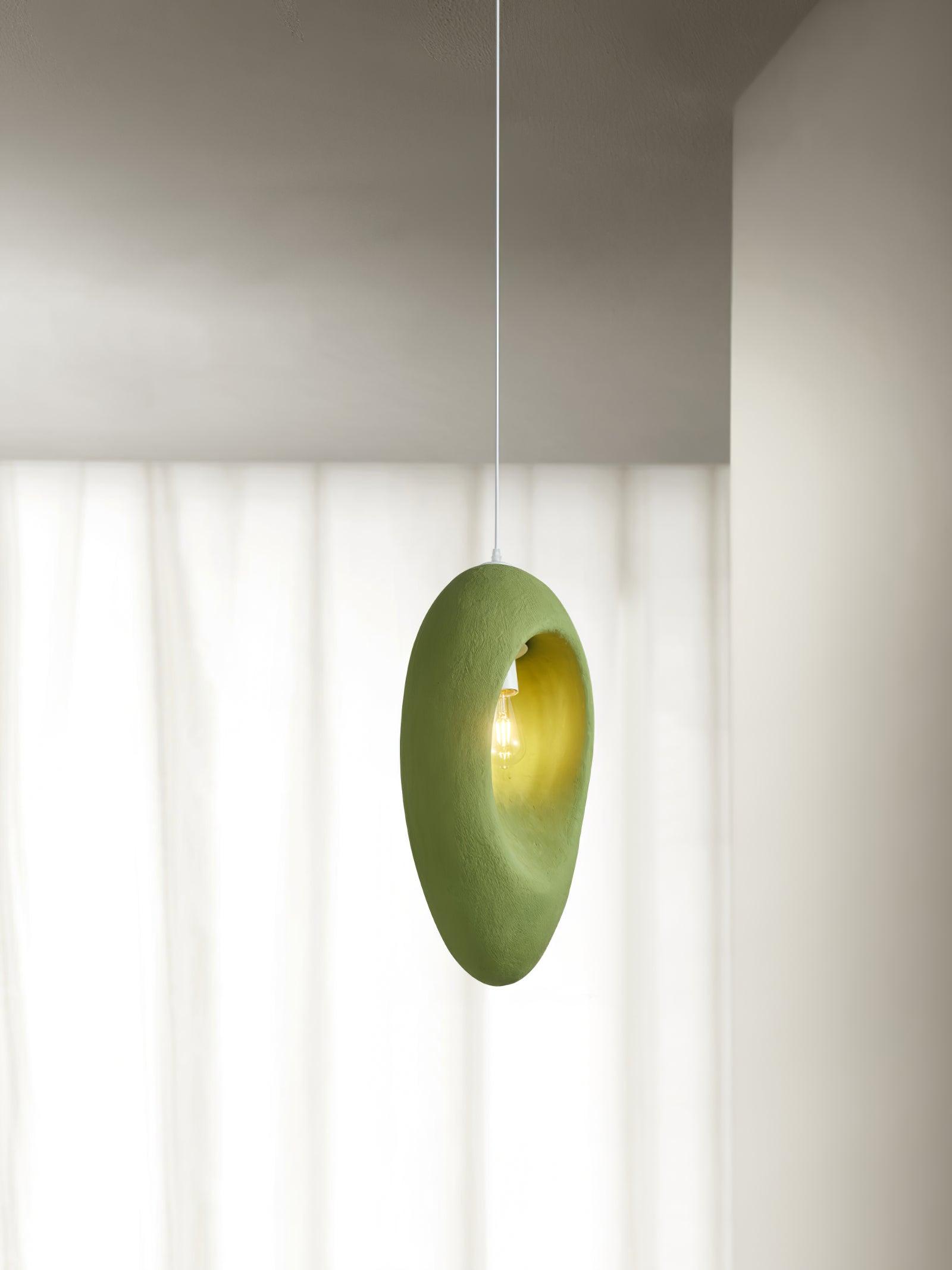 Ulrinara Modern Minimalist Plastic Pendant Light - Blowlighting