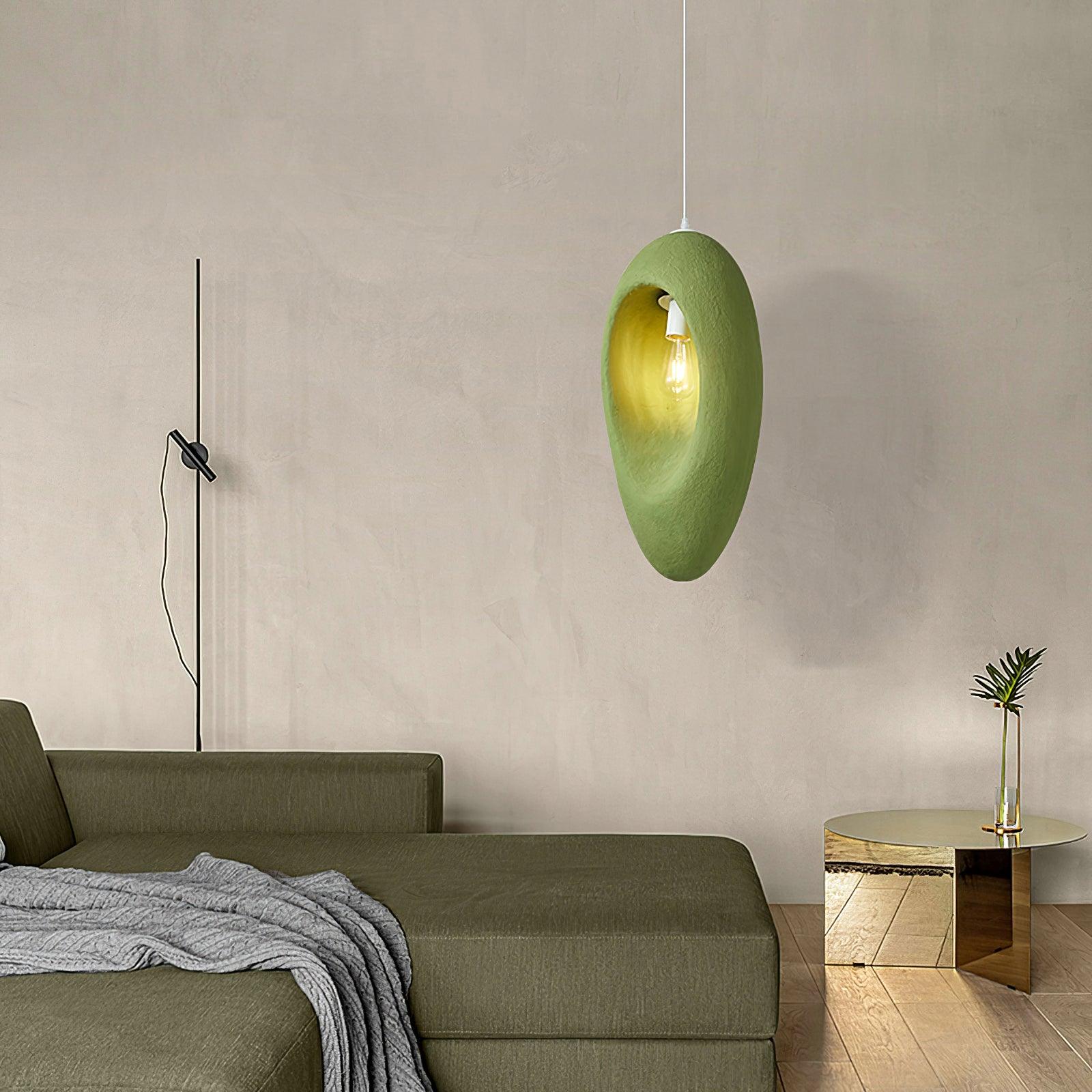 Ulrinara Modern Minimalist Plastic Pendant Light - Blowlighting