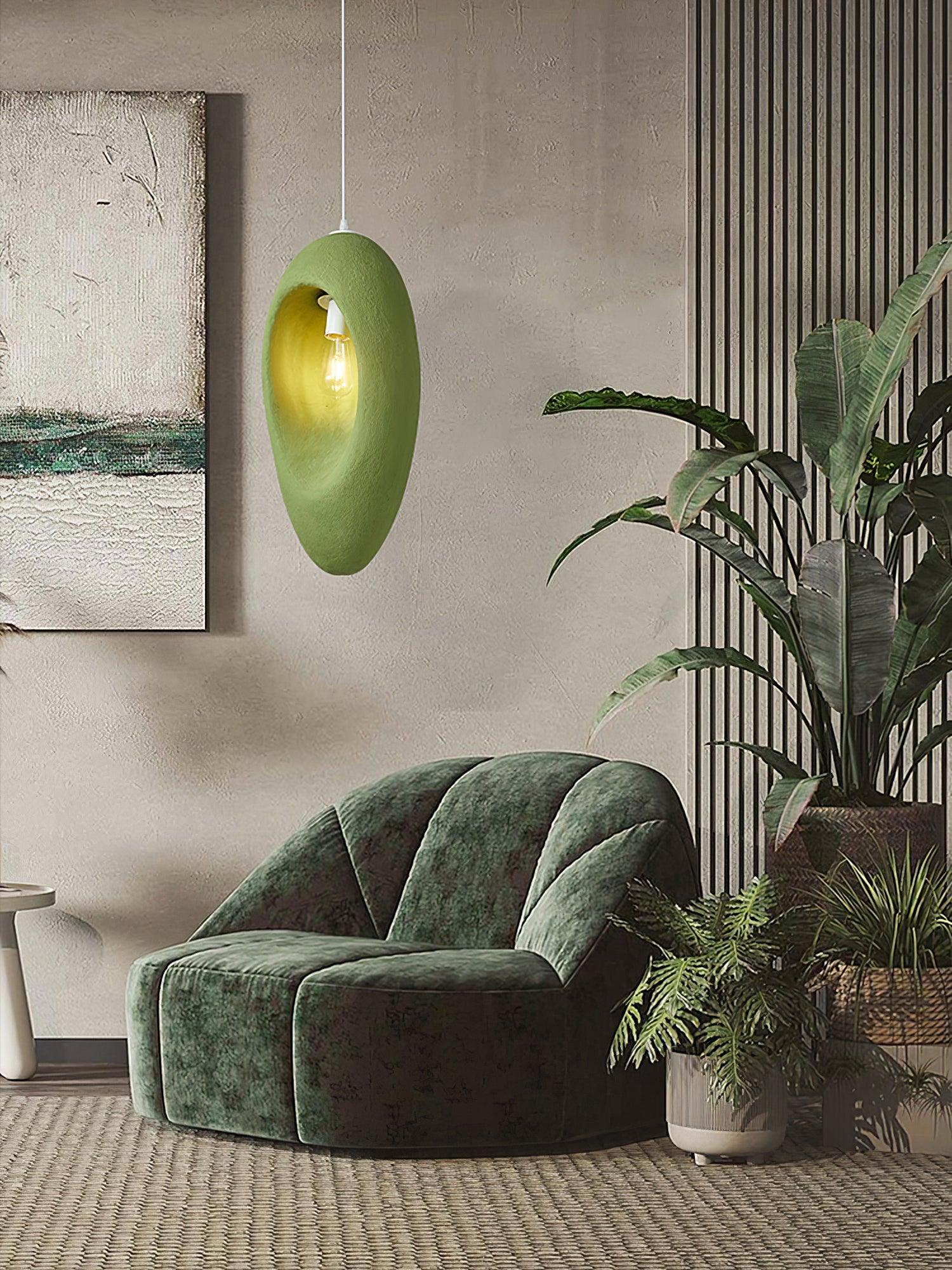 Ulrinara Modern Minimalist Plastic Pendant Light - Blowlighting