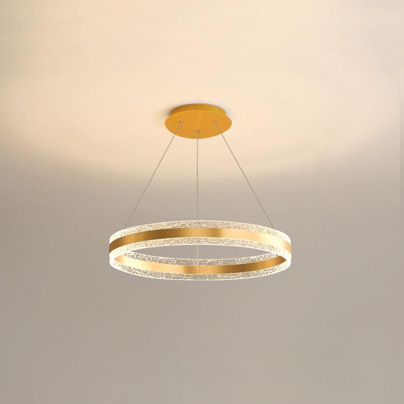 Modern Circle LED Chandelier - Blowlighting