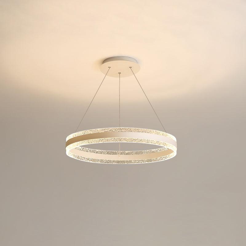 Modern Circle LED Chandelier - Blowlighting