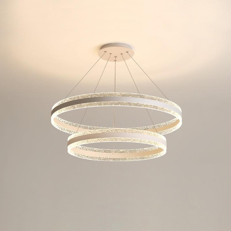 Modern Circle LED Chandelier - Blowlighting