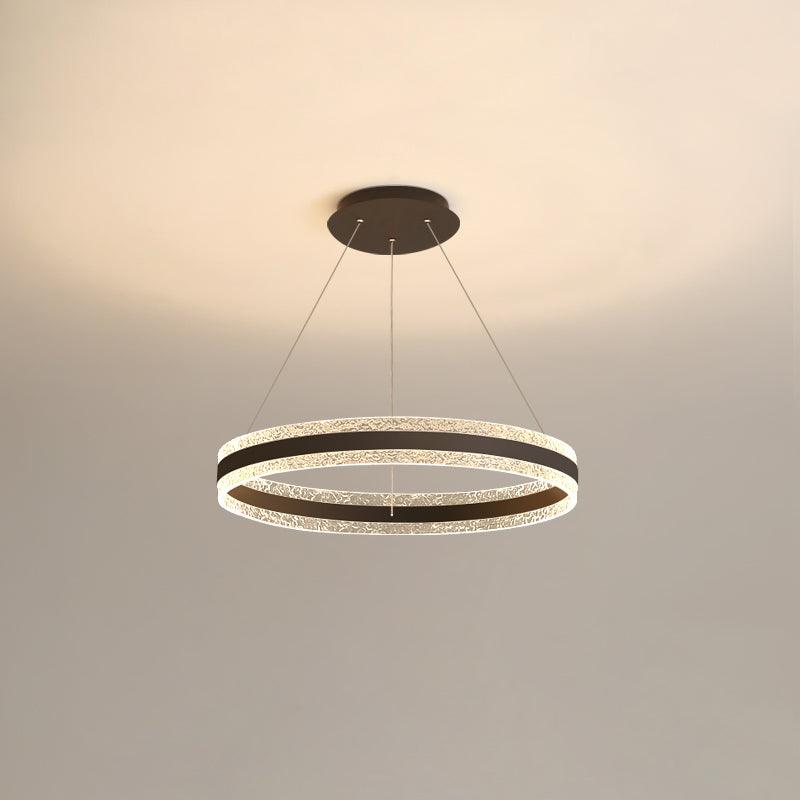 Modern Circle LED Chandelier - Blowlighting