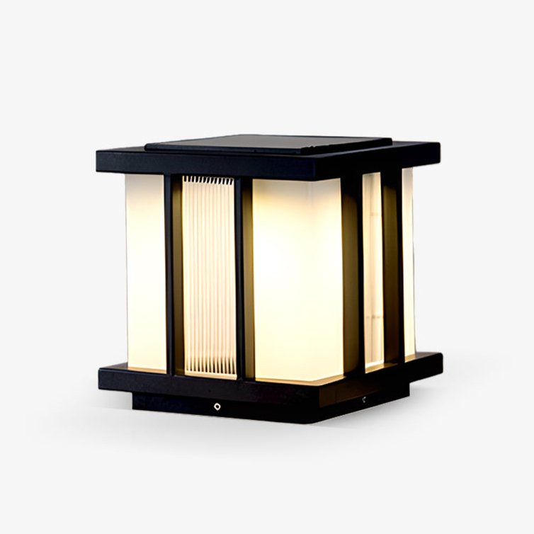 Modern Cube Solar Outdoor Light - Blowlighting