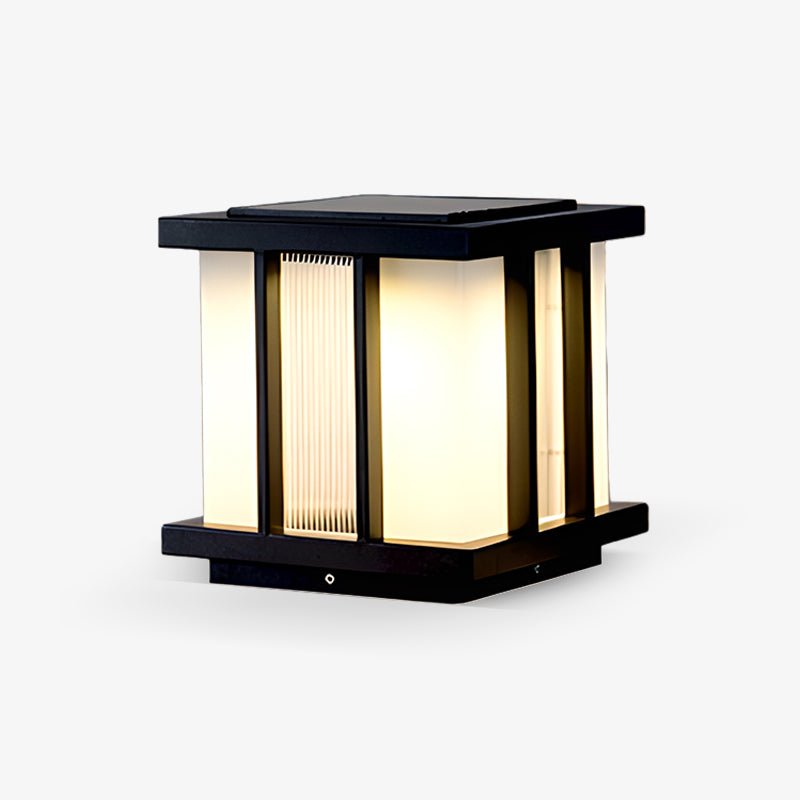 Modern Cube Solar Outdoor Light - Blowlighting