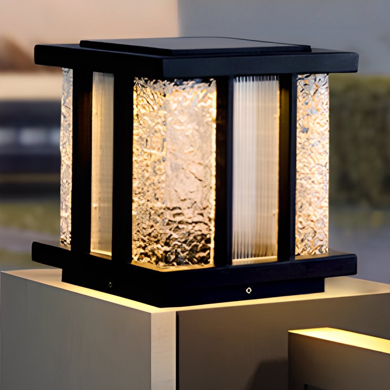 Modern Cube Solar Outdoor Light - Blowlighting