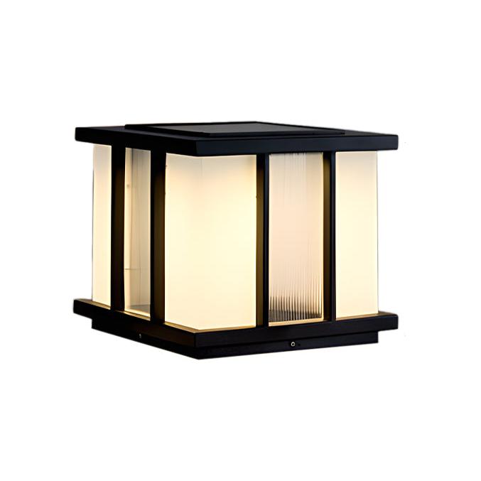 Modern Cube Solar Outdoor Light - Blowlighting
