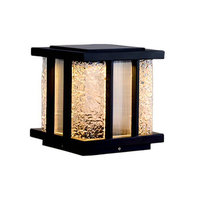 Modern Cube Solar Outdoor Light - Blowlighting