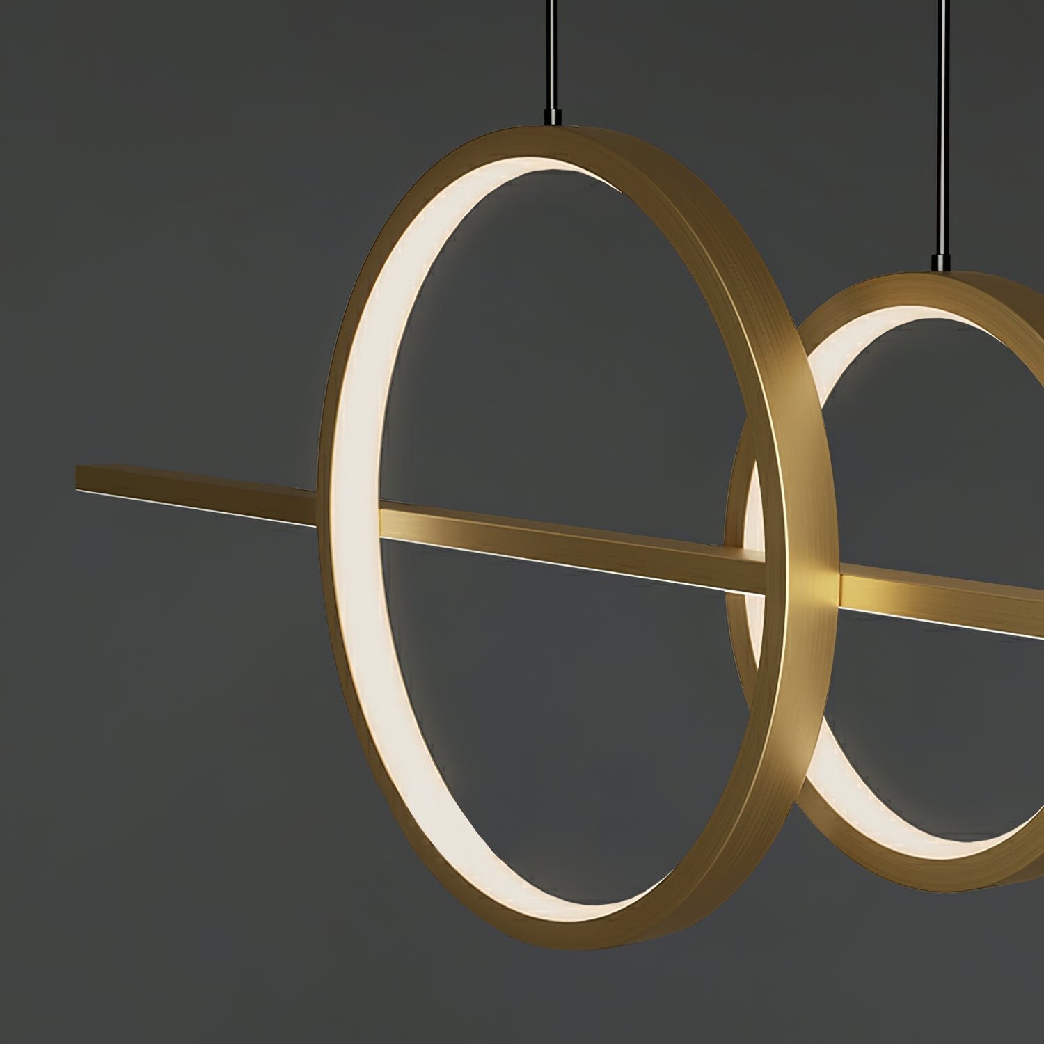 Aurora Pendant Lamp Geometric Ring Minimalist - Blowlighting