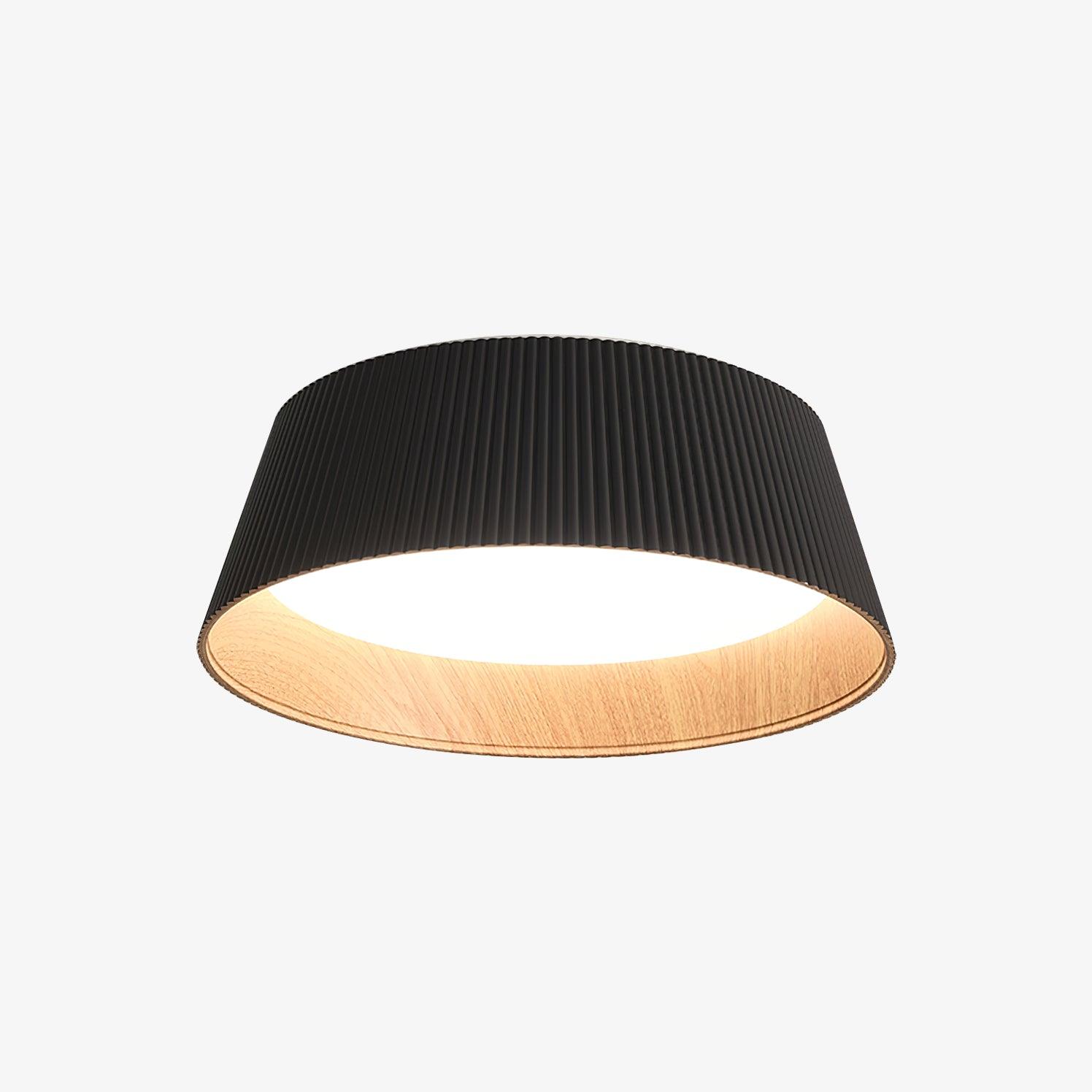 Modern Ribbed Ceiling Light - Blowlighting