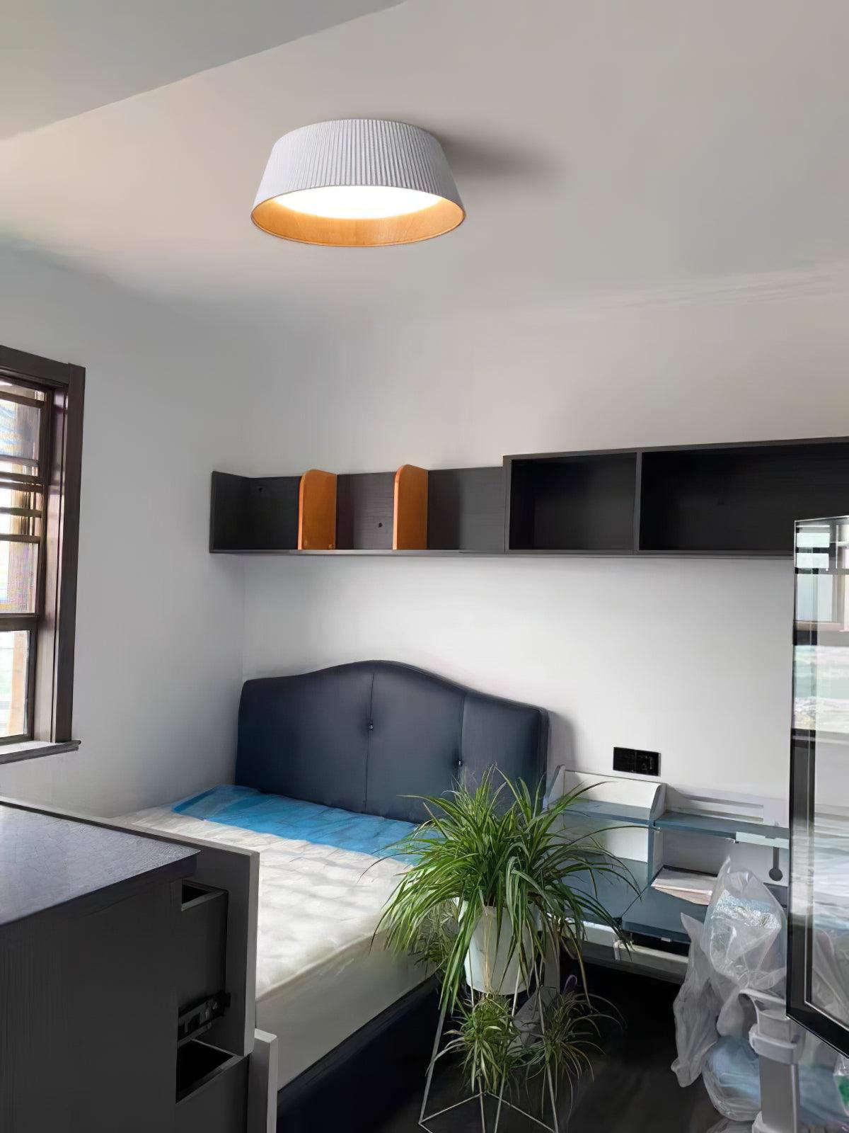 Modern Ribbed Ceiling Light - Blowlighting