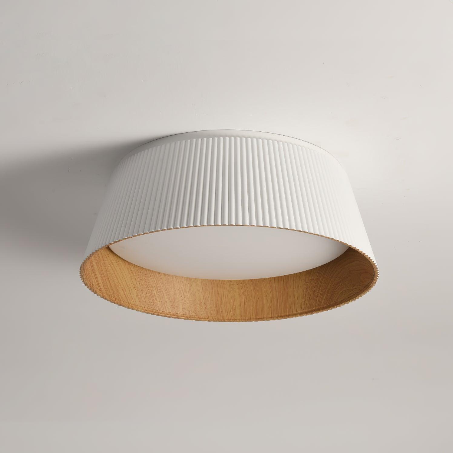 Modern Ribbed Ceiling Light - Blowlighting