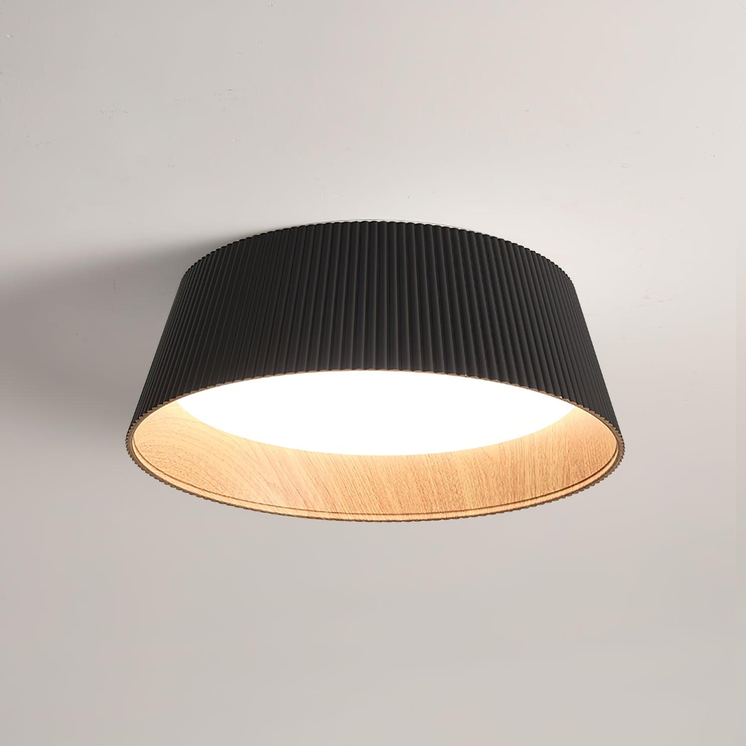 Modern Ribbed Ceiling Light - Blowlighting